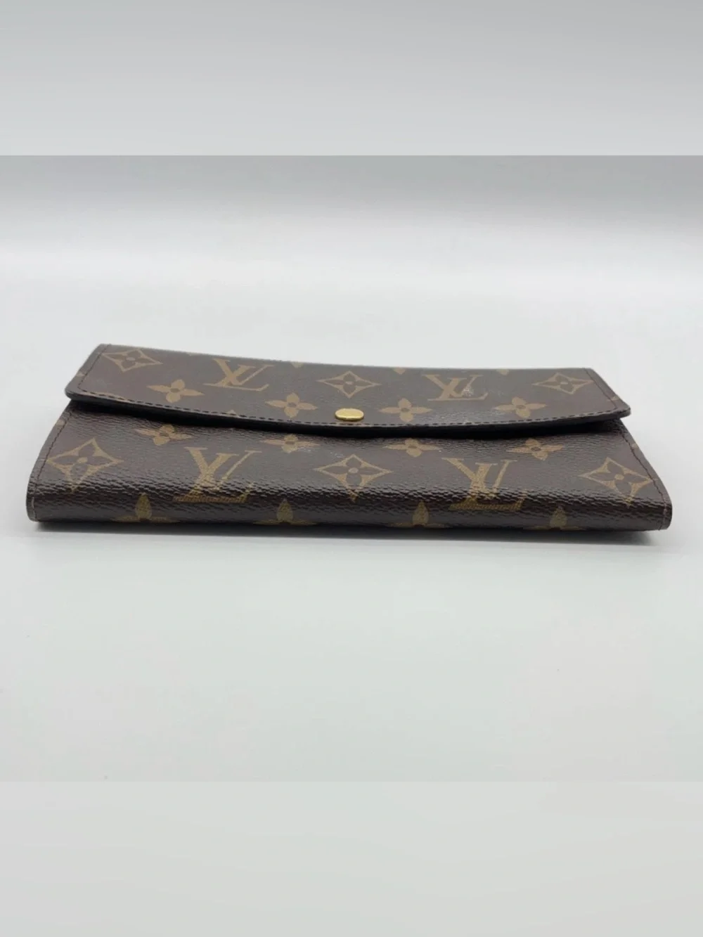 Louis Vuitton Monogram Long Card & Key Holder in Brown